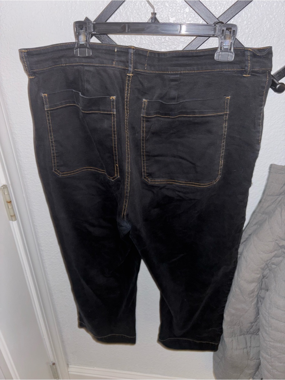 Everlane Black Wide Leg Crop Pants Size 16 High Rise Minimalist Chic - Picture 4 of 4